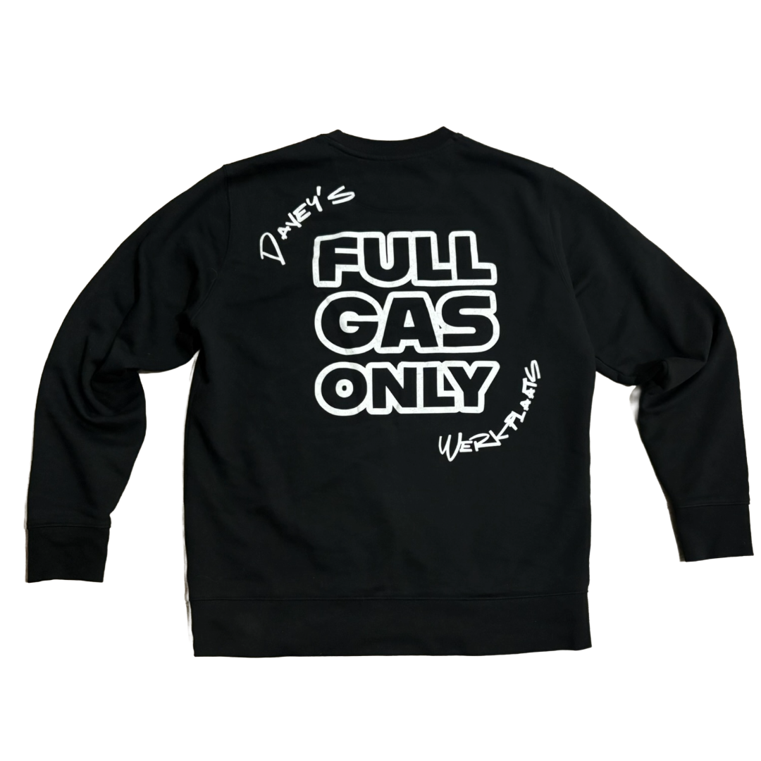 Davey's Werkplaats x Full Gas Only Trui - Afbeelding 2
