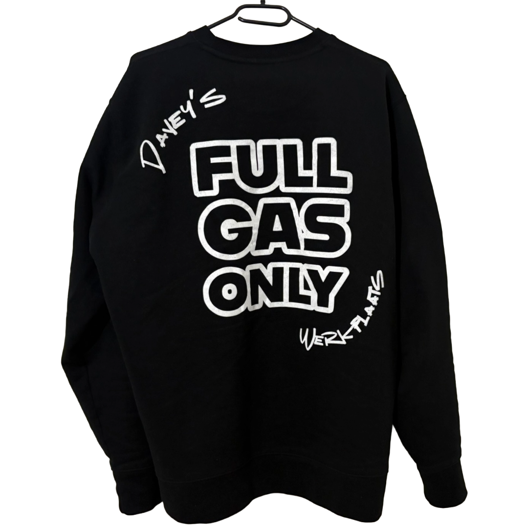 Davey's Werkplaats x Full Gas Only Trui - Afbeelding 3