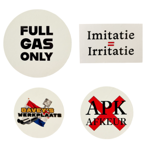 Sticker Pack Davey's werkplaats 50 Stuks
